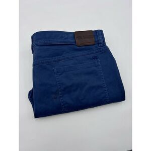 Onward Reserve 5 Pocket Pants Mens 38x30 (Actual 38X25) Navy‎ Blue Stretch Bear